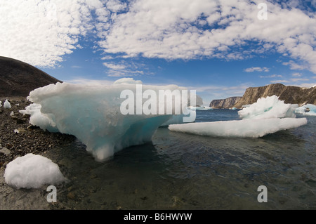 Cape Mercy Cumberland Sound Stockfoto