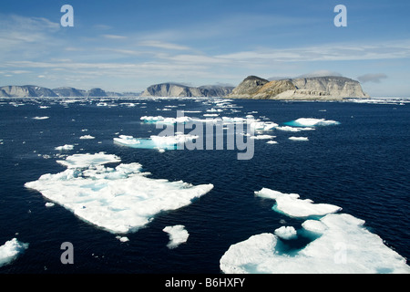 Cape Mercy Cumberland Sound Stockfoto