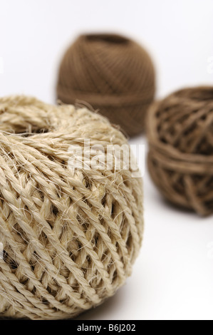 Sleave Sisal Seil Stockfoto