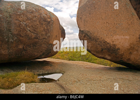 Elephant Rocks State Park in Missouri Stockfoto