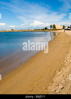 Strand neben dem Hafen Bunbury Western Australien WA Stockfoto