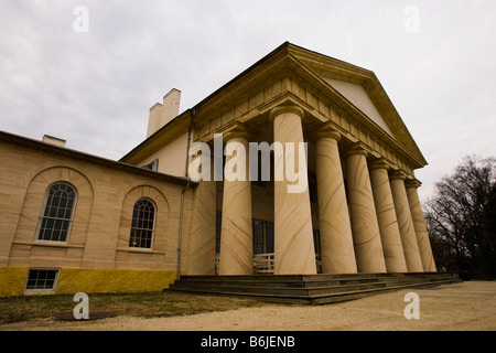 Arlington House (Custis Lee Mansion) - Arlington, Virginia, Vereinigte Staaten Stockfoto