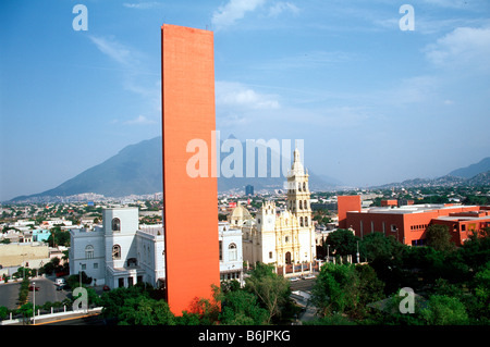 Monterrey, Nuevo Leon, Mexiko El Faro del Commercio, Denkmal des Handels, Stockfoto