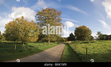 Aristokratie Aristokrat schön Schönheit Großbritannien britische Burg gemeinsame Cotswolds Land Landschaft England englische Immobilien EU-Eu Stockfoto