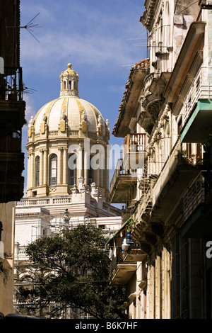 Kuppel des Museum der Revolution (Museo De La Revolucion). Havanna. La Habana. Kuba. Stockfoto