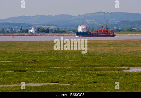 Sand Bagger aus Newport Feuchtgebiete National Nature Reserve South Wales UK Stockfoto