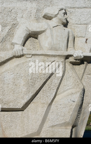 Sowjetischen Ehrenmal in Georgijewsk in der Nordkaukasus-Region Südwesten Russlands Stockfoto