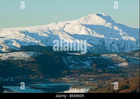 Ben Lomond und Loch Ard Trossachs, Stirling, Schottland. Stockfoto