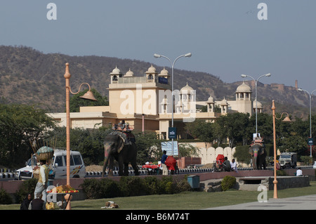 Ein Kapital von Radjastan Indien Jaipur Stockfoto