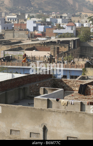 Ein Kapital von Radjastan Indien Jaipur Stockfoto