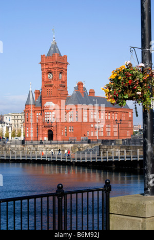 Victorian Pierhead Gebäude, Cardiff Bay, South Wales, UK. Stockfoto