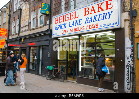 Beigel Bake in Brick Lane im East London England UK Stockfoto