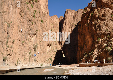 Dades Schlucht in Marokko, Afrika Stockfoto