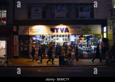 NYVA Shop Oxford Street London Dezember 2008 Stockfoto