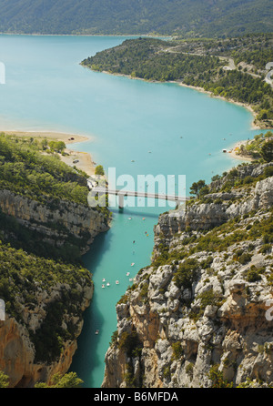 Grand Canyon du Verdon, Verdon-Schlucht, Alpes-de-Haute-Provence, Frankreich Stockfoto