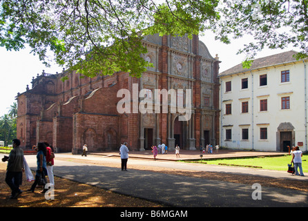 Basilica von Bom Jesus, alten Goa, Indien Stockfoto