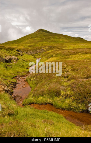 Schöne Landschaft der Pyrenäen die Bergkette, die Spanien und Frankreich trennt Stockfoto