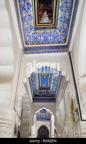 Interieur eines Forts, Jhanki Mahal Mehrangarh Fort, Jodhpur, Rajasthan, Indien Stockfoto