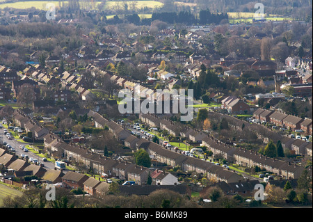 View über Princes Risborough Stockfoto