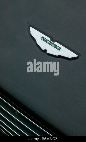 Aston Martin Abzeichen Stockfoto