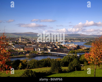 Derry City-Nordirland Stockfoto