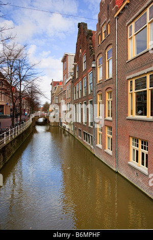 Altstadt von Delft Delft Niederlande Stockfoto