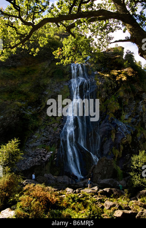 Powerscourt Wasserfall Co Wicklow Irland Stockfoto