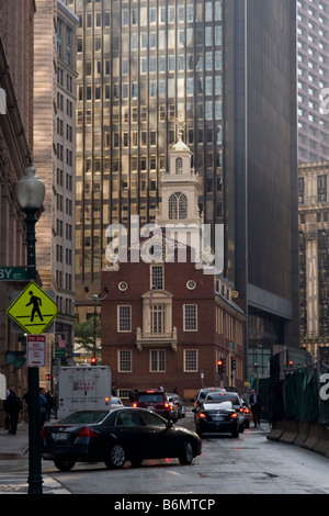 Old State House Boston MA Massachusetts New England USA Vereinigte Staaten von Amerika Stockfoto