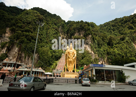 Batu-Höhlen (Kuala Lumpur, Malaysia) Stockfoto