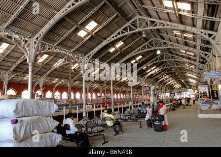 BAHNHOF IN CHENNAI EGMORE Stockfoto