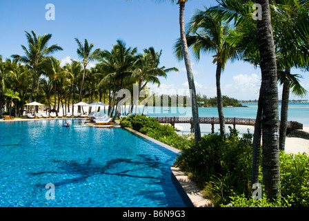 Hotel Le Touessrok in Trou d Eau Douce Bereich Insel MAURITIUS Stockfoto