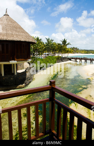 Hotel Le Touessrok in Trou d Eau Douce Bereich Insel MAURITIUS Stockfoto