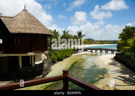 Hotel Le Touessrok in Trou d Eau Douce Bereich Insel MAURITIUS Stockfoto