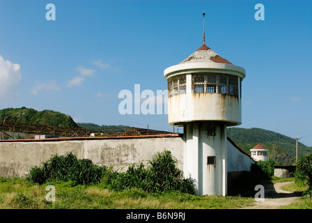 Grüne Insel Menschen Rechte Memorial Park, Green Island Berufsbildungszentrum, Green Island, Taiwan Stockfoto