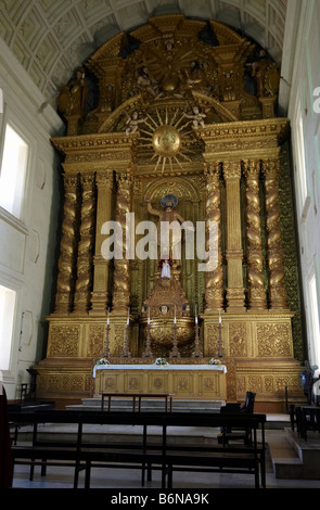 Basilica von Bom Jesus in alten Goa Indien Stockfoto