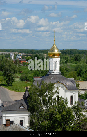 Dreiheit Sergius Varnitskiy Kloster, Rostow, Yaroslavl Oblast, Russland Stockfoto
