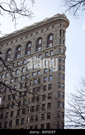 Flatiron Building des Architekten Daniel Burnam in New York City USA (für nur zur redaktionellen Nutzung) Stockfoto