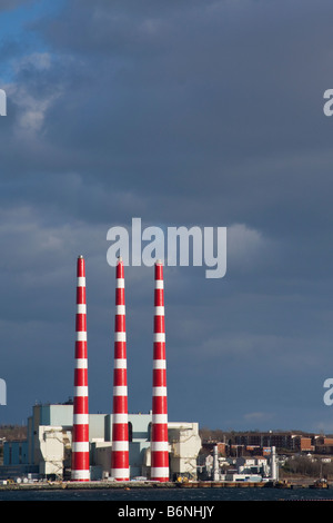 Büschel von Cove Power Kraftwerk - Dartmouth, Nova Scotia, Kanada Stockfoto