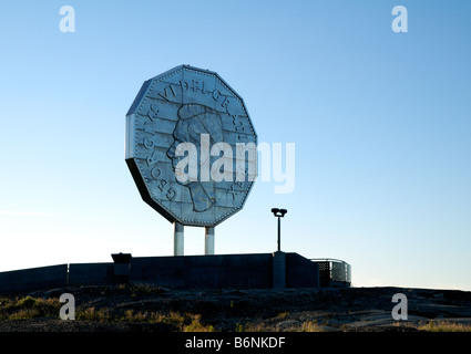 Sudbury's Big Nickel und Dynamic Earth Stockfoto