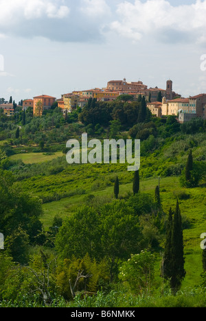 Stadtansicht von Lari, Toskana, Italien, Europa Stockfoto