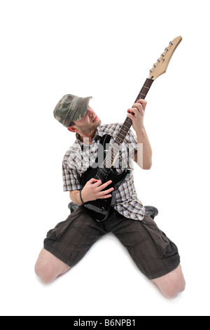 Gitarrist Stockfoto