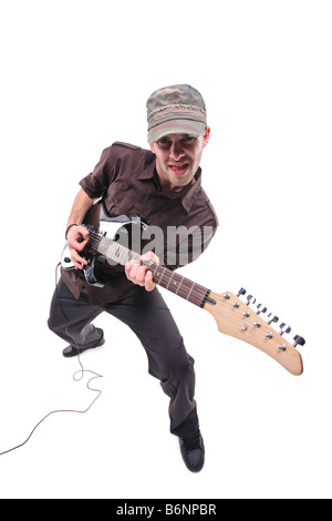 Gitarrist Stockfoto