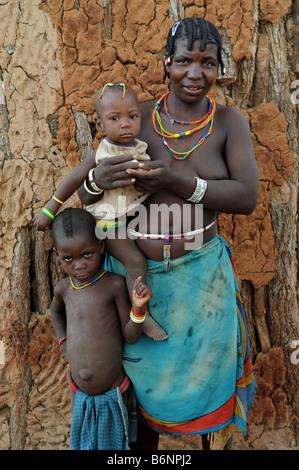 Zemba Opuwo namibia Stockfoto