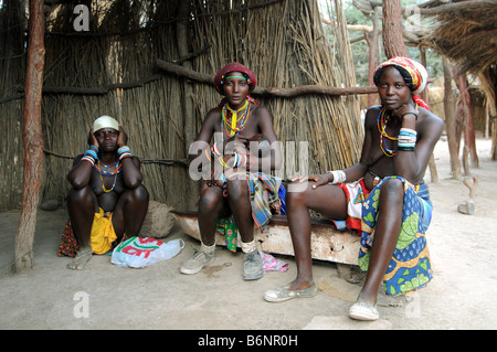 Zemba Opuwo namibia Stockfoto