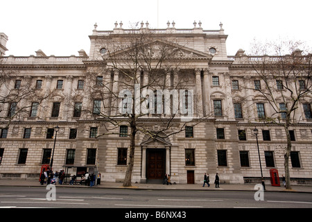 United Kingdom, England, London. Whitehall, HM Treasury bauen. Stockfoto