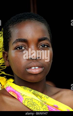 Tanz Gruppe Bhambene Gebiet in Südafrika Stockfoto