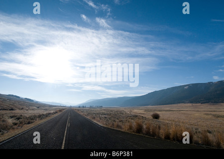 Offene Straße Stockfoto