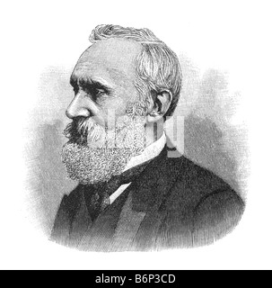 William Thomson, 1. Baron Kelvin, Lord, 26. Juni 1824 Belfast, Northireland - 17. Dez 1907 Netherhall bei Largs, Schottland Stockfoto