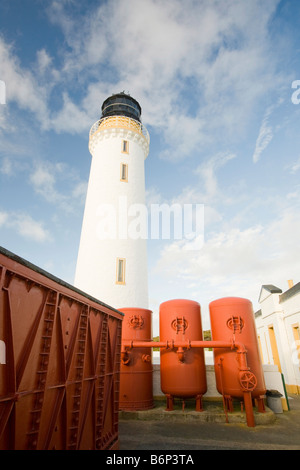 Der Mull of Galloway Leuchtturm am südlichsten Zipfel Schottlands UK Stockfoto