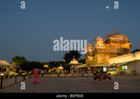 JAG Mandir Wasserpalast. Rajasthan. Udaipur. Indien Stockfoto